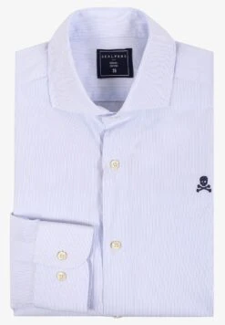 Scalpers Overhemd - Skyblue Stripes -ZALANDO WINKEL fccc02f3ccce465e82d5c44e6db58180