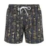 Mr GUGU & MISS GO Hieroglyphs - Zwemshorts - Black -ZALANDO WINKEL fcd430169d4e4c20bdd5da2152b3ff03