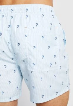 BRAVE SOUL Capri - Zwemshorts - Blue/White -ZALANDO WINKEL fd4329bf120944379be033f3332a7c3d