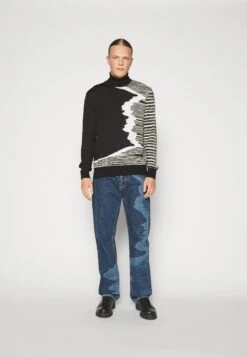 Missoni Roll Neck - Trui - Black/White -ZALANDO WINKEL fd599f1ebd45413fb5f5095503b394cb