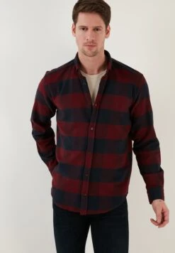 Plaid Patterned- Overhemd - Dark Blue -ZALANDO WINKEL fe40e75af13f4754ba4250b4c9d39852