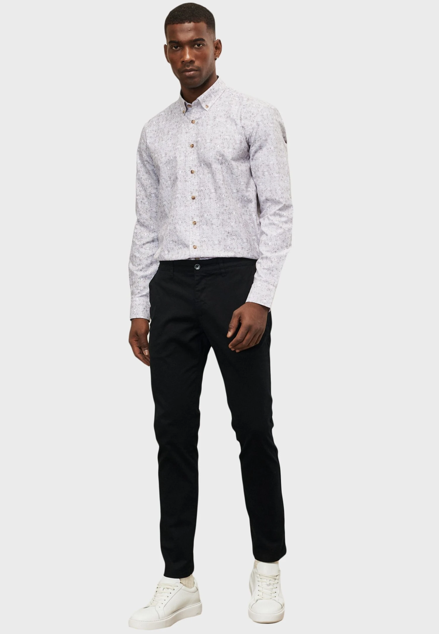 Slim Fit- Chino - Black 4 Slim Fit- Chino - Black - Afbeelding 2