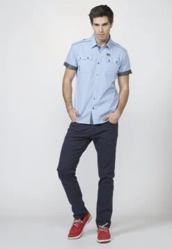 Koroshi Manga - Overhemd - Azul -ZALANDO WINKEL ff289a35d7f849b283363683923dd236